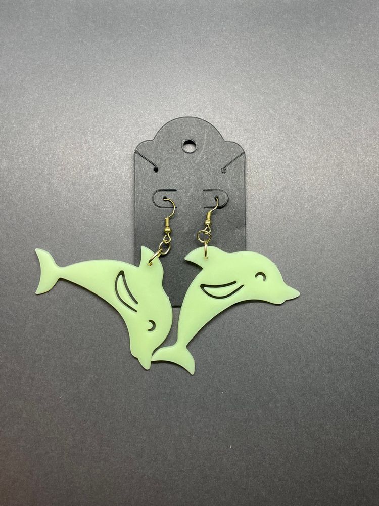 Glow-in-the-dark Ceiling Shapes Earrings
